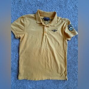 Top Gun Yellow Polo Shirt